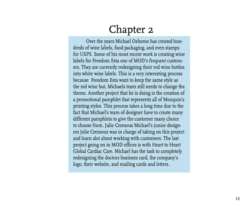 Book by Matthew Cremoux